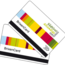 Due pass ospiti BrixenCard con strisce colorate e logo dell'Alto Adige